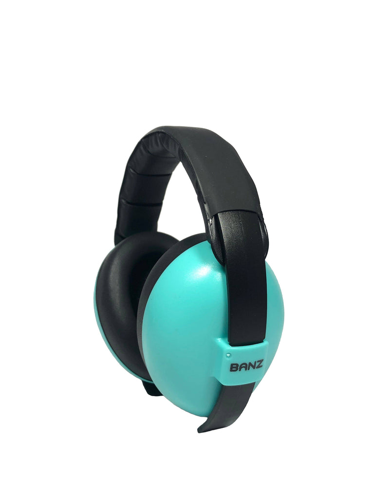 Baby Earmuffs Solids Noise Attenuation Ear Warmers for Kids: Leaf Green