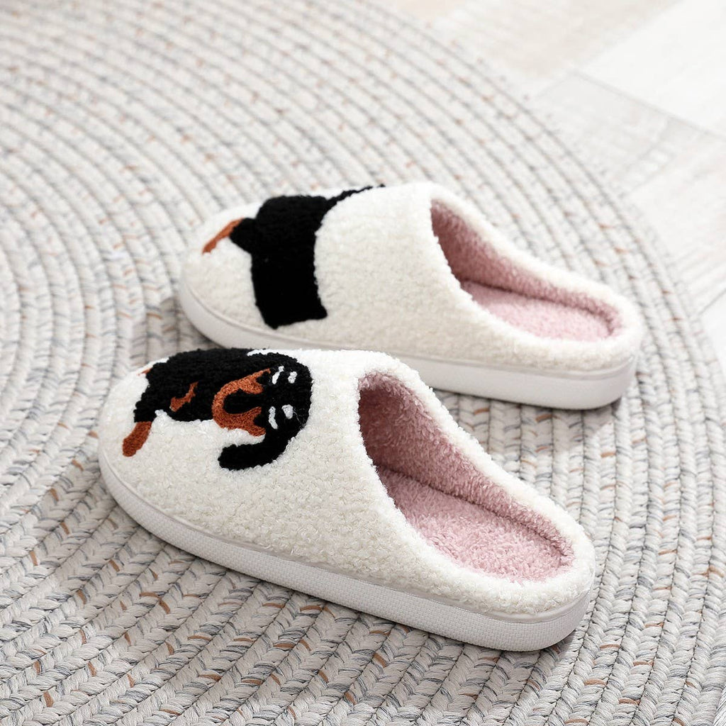 Dachshund Plush Slippers