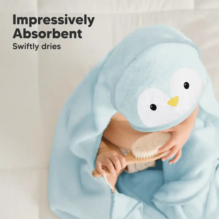 KeaBabies Cuddle Baby Hooded Towel