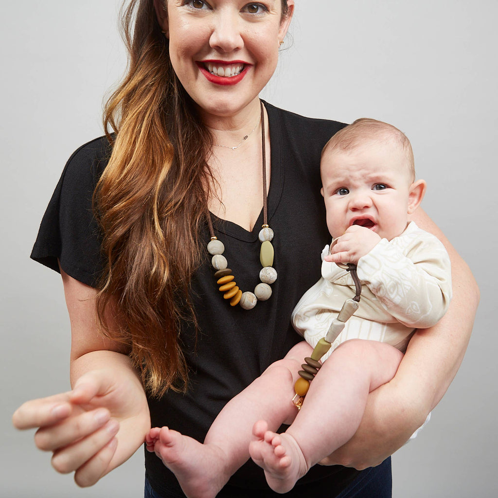 Saddle Signature Teething Necklace