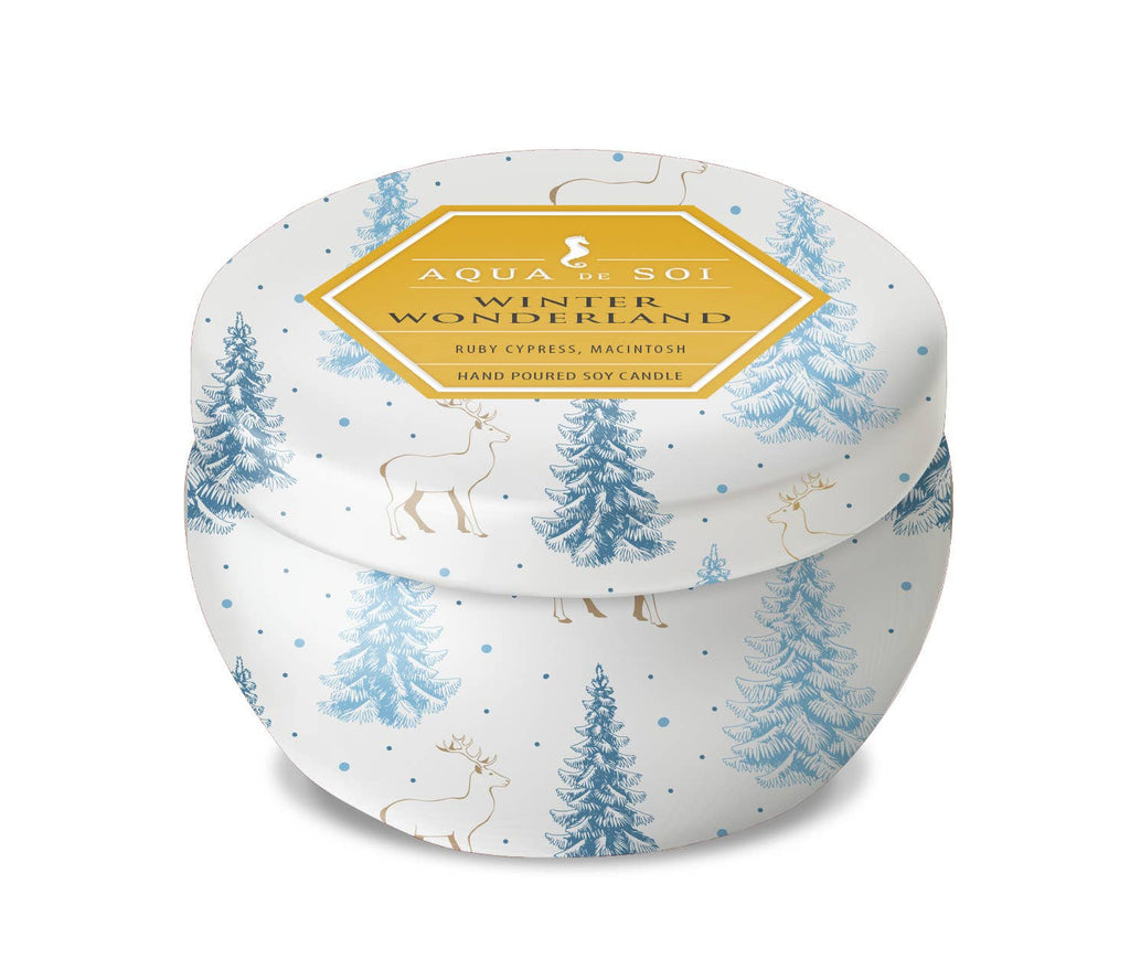 Winter Wonderland 9oz Aqua De SOi Tin Candle