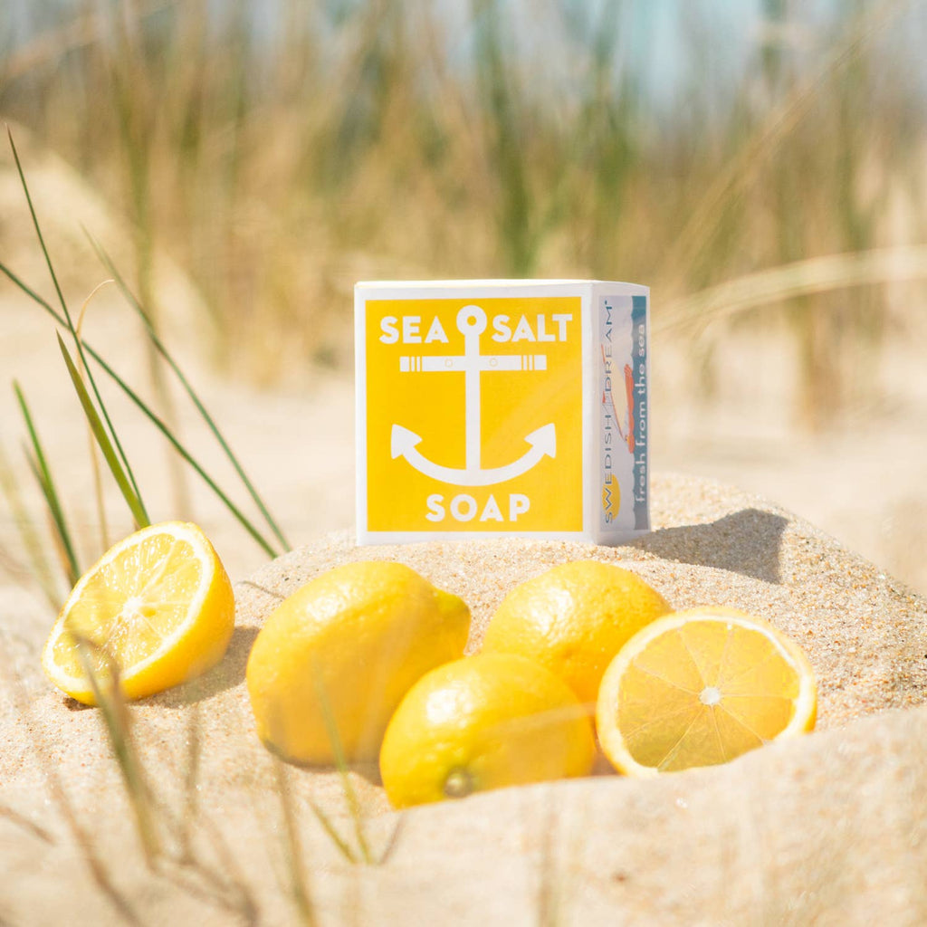 Limited Edition Sea Salt Summer Lemon Soap