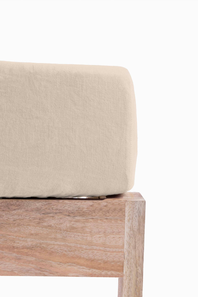 Linen Bedding Sets-Oatmeal