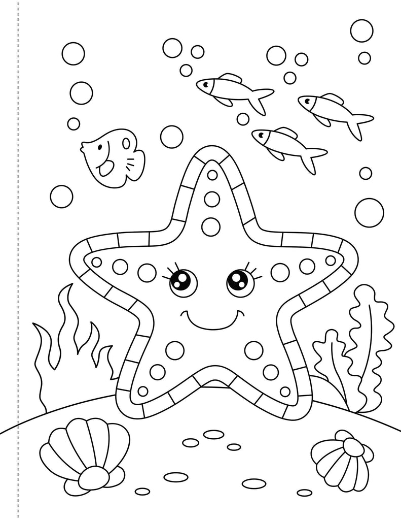 Under the Sea Coloring Book