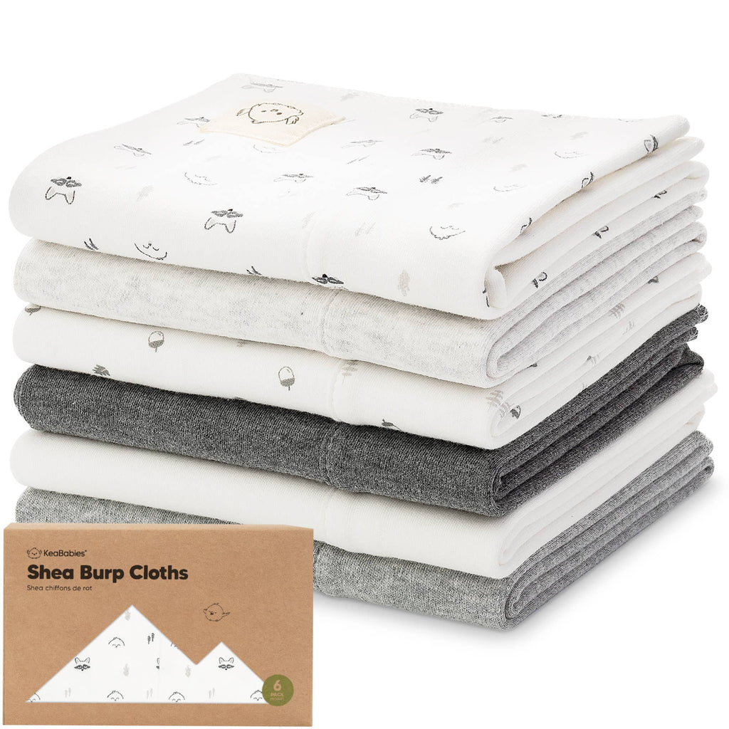 Shea Burp Cloth 6pk