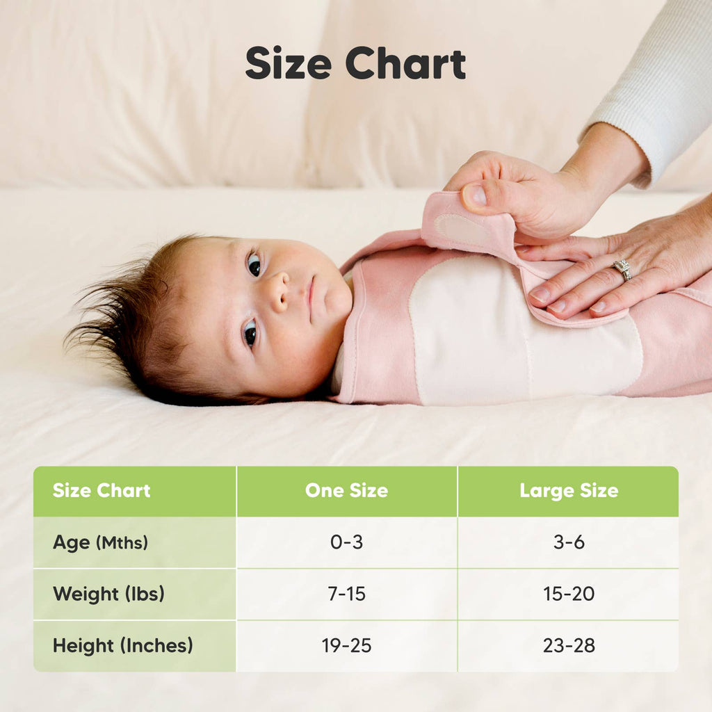 3pk Soothe Zippy Baby Swaddles 0-3 Months,Newborn Sleep Sack