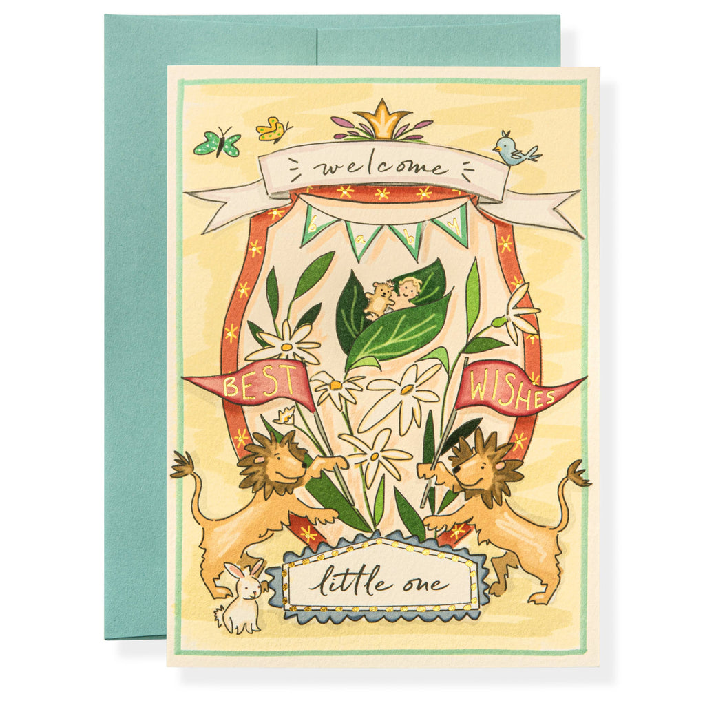 Welcome Greeting Card - Welcome Little One