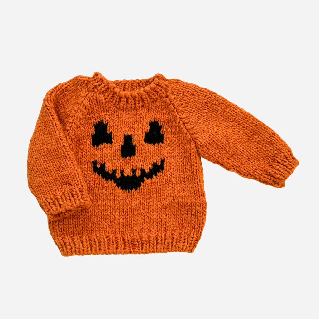 Jack-o-lantern Sweater, Kid Halloween Pumpkin