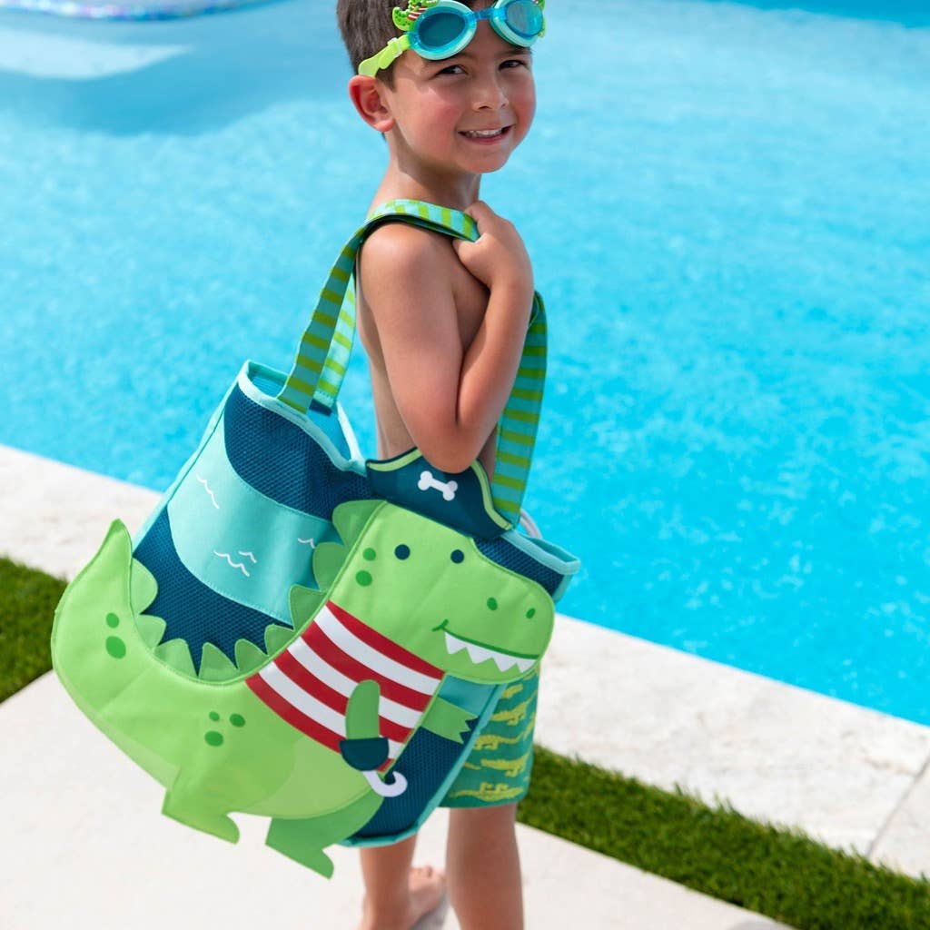 Beach Tote with Sand Toys Play Set