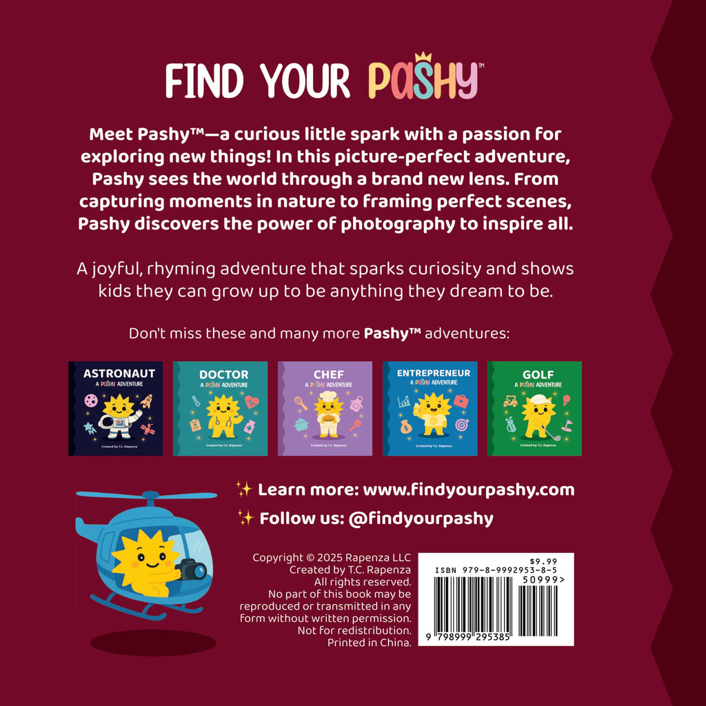 Photographer: A Pashy Adventure