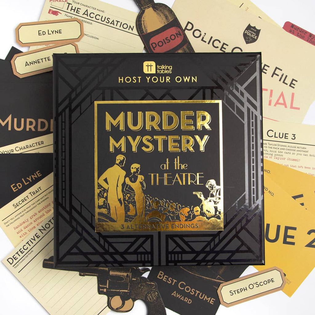 Host Your Own Murder Mystery | At the Theatre