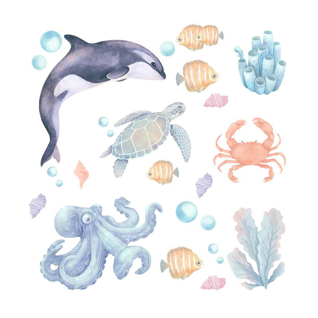 Wall Sticker | Ocean Animals II
