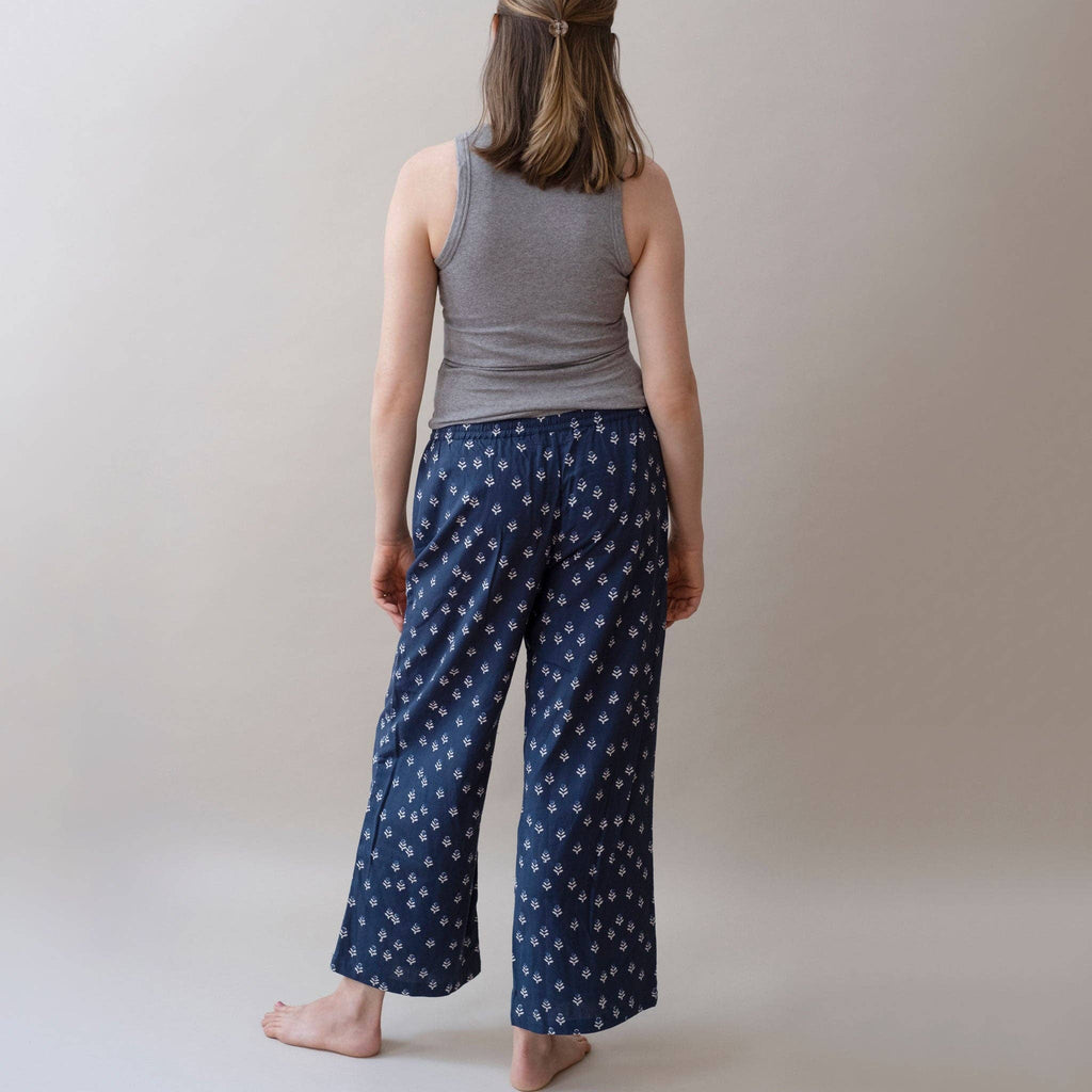 Odessa Pants- Tulip Blue Navy