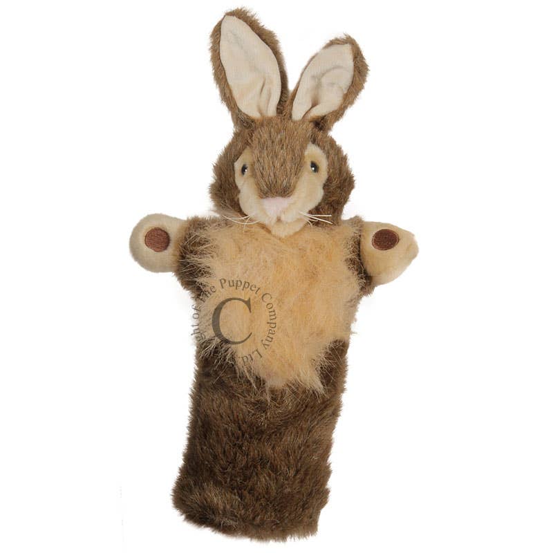 Long-Sleeved Hand Puppets: Rabbit (Wild)