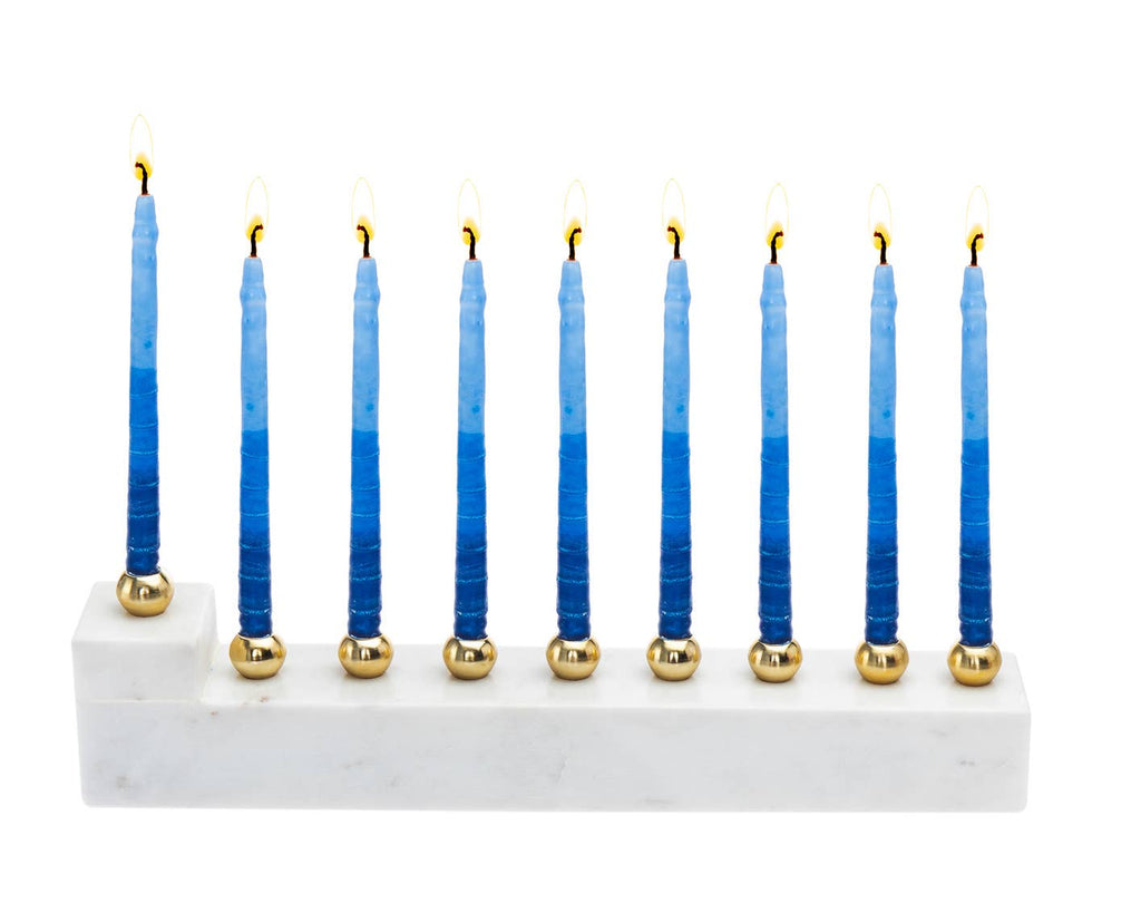 Marble Menorah Style 1 - Gift Guide - Holiday