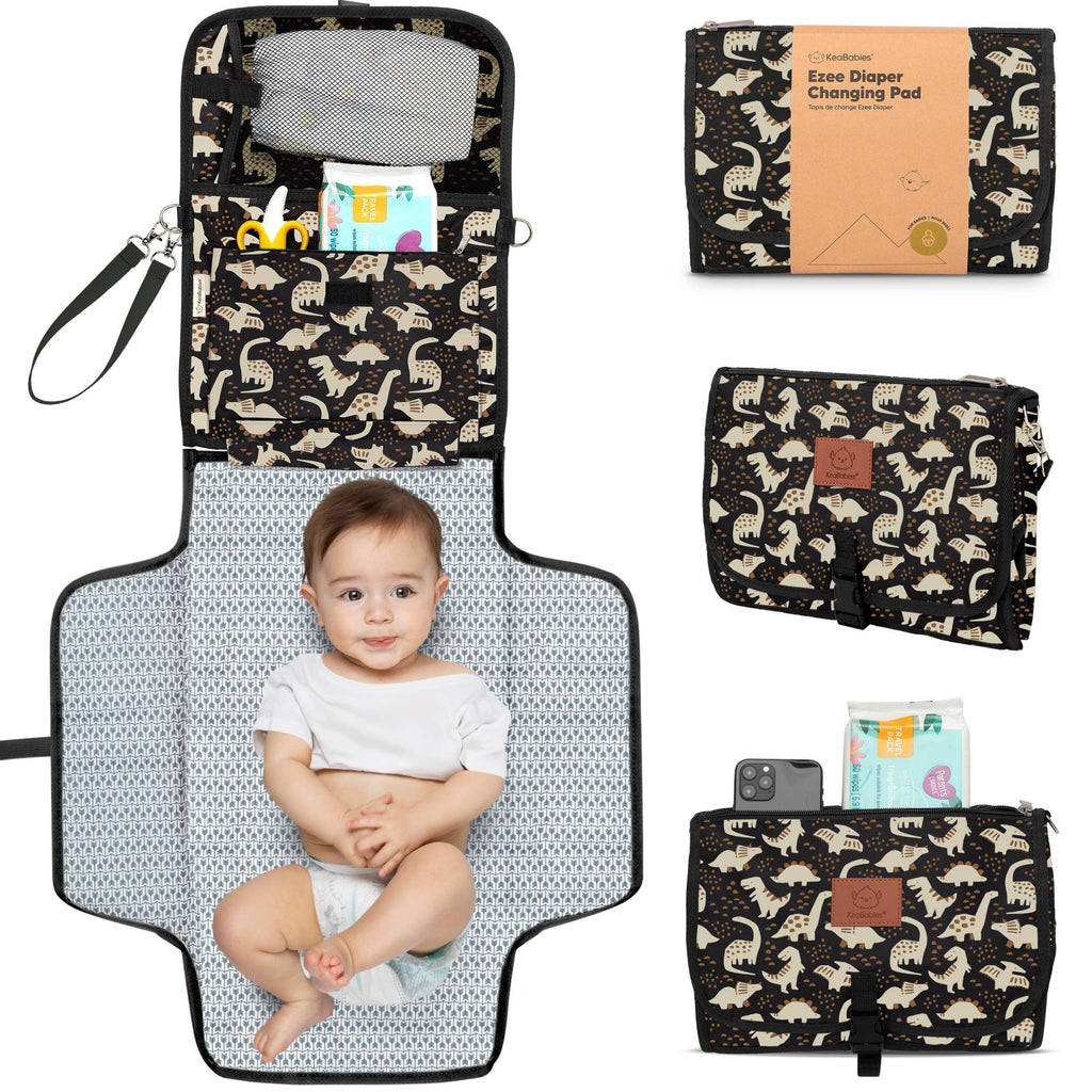 Ezee Portable Diaper Changing Pad, Foldable Changing Mat