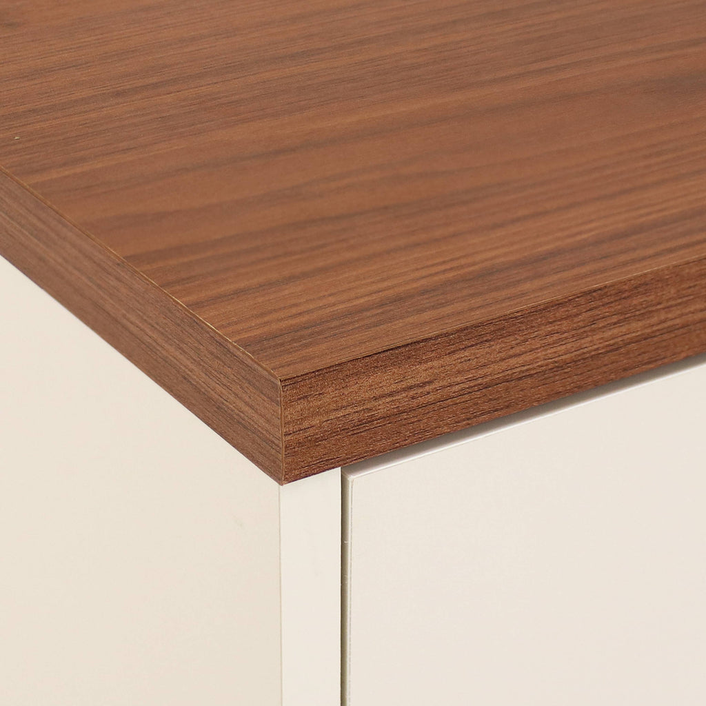 Mid-Century Modern 2-Door Accent Buffet Cabinet