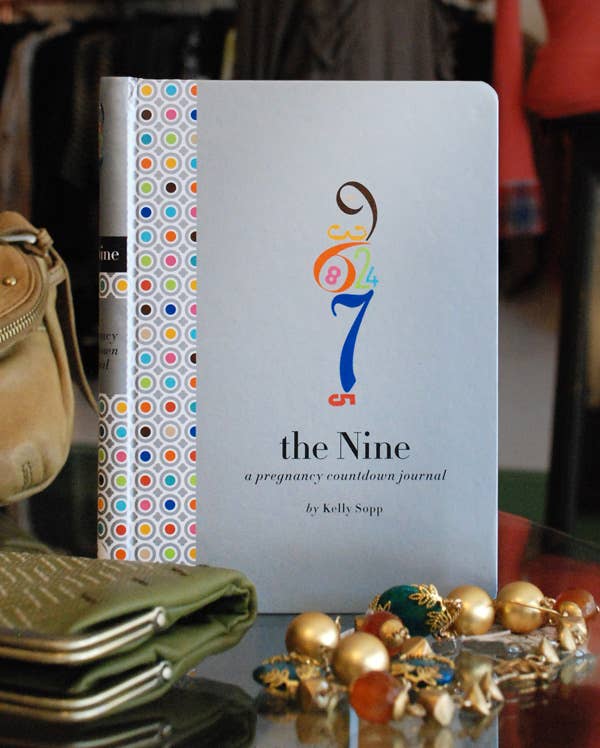 The Nine, A Pregnancy Countdown Journal | Maternity Book