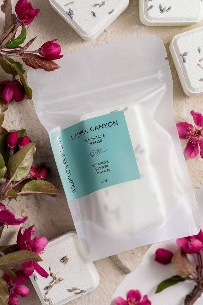 Laurel Canyon Botanical Shower Steamers - Patchouli Orange