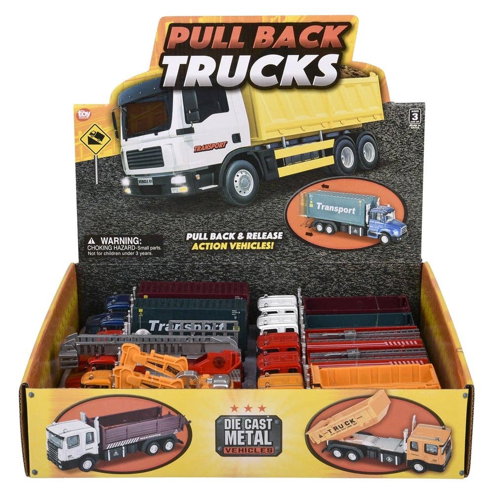 Pull Back Trucks