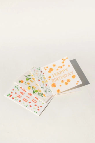 Citrus Birthday Card