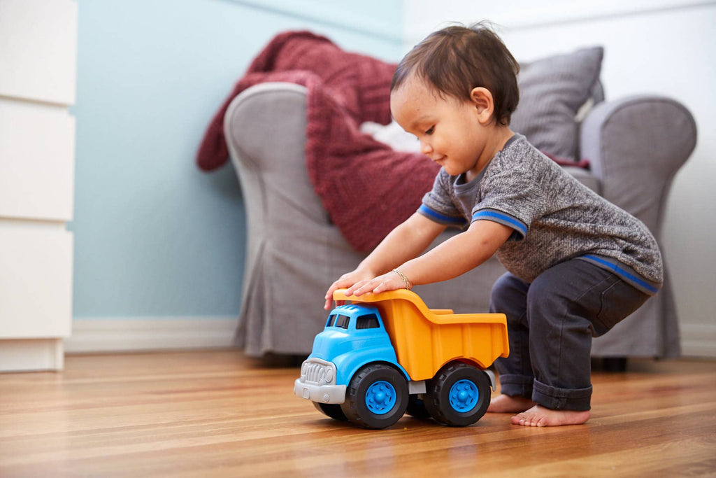 Dump Truck - Blue/Orange