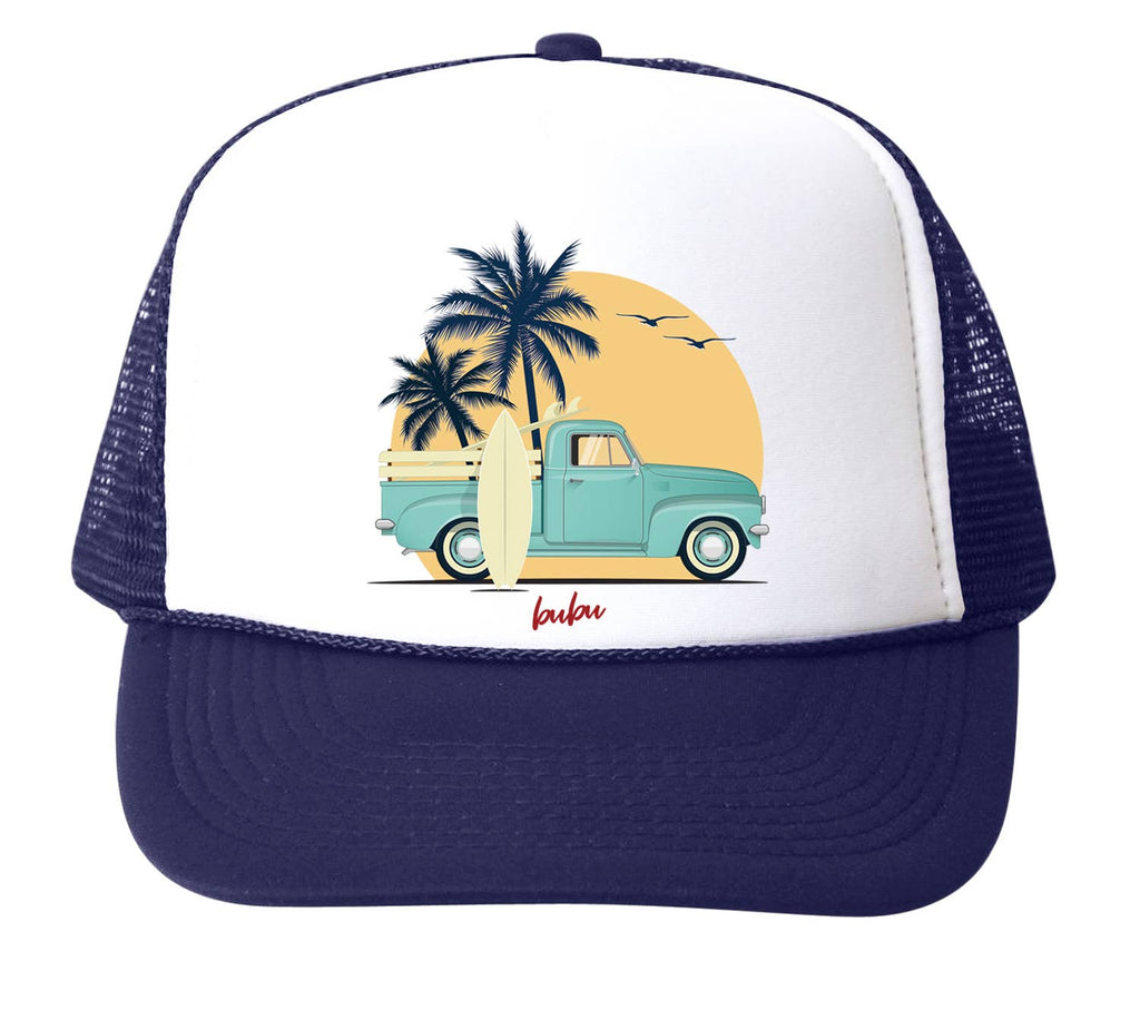 Beach Truck Trucker Hat