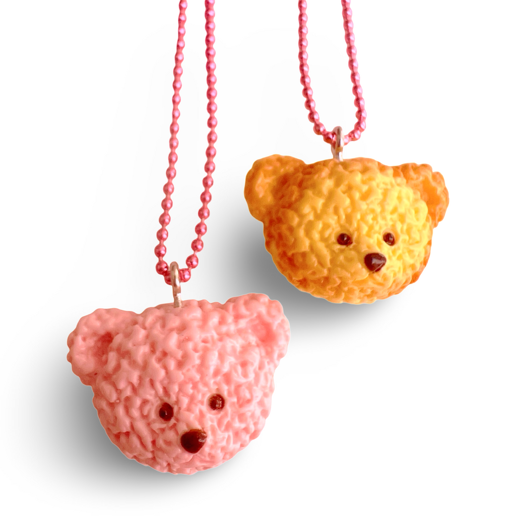 Pastry Bear Necklace I Charm Necklace I Handmade Necklace