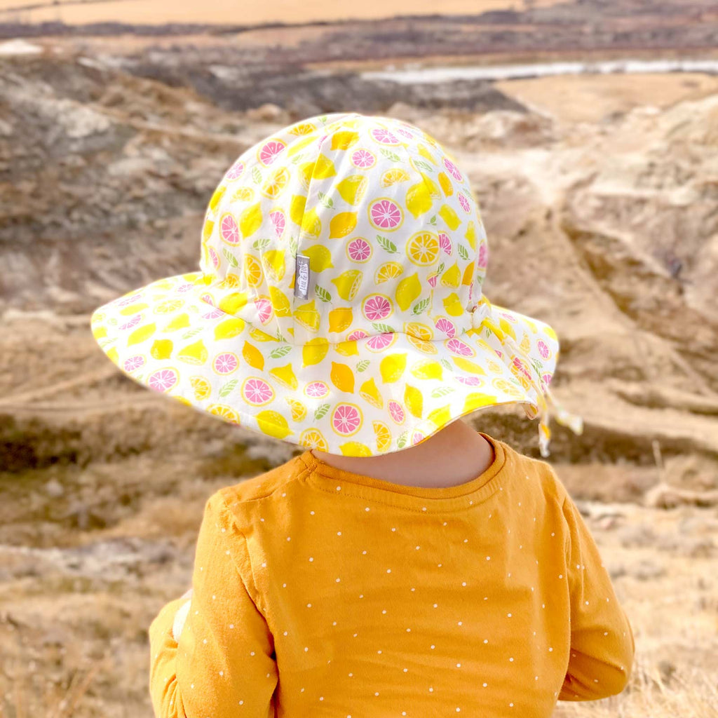 Lemons | Cotton Floppy Sun Hat