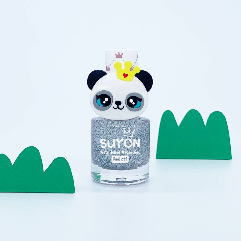 Panda Ring Nail Polish | Glitter Silver