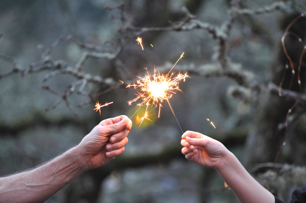 4" Gold Sparkler Candles