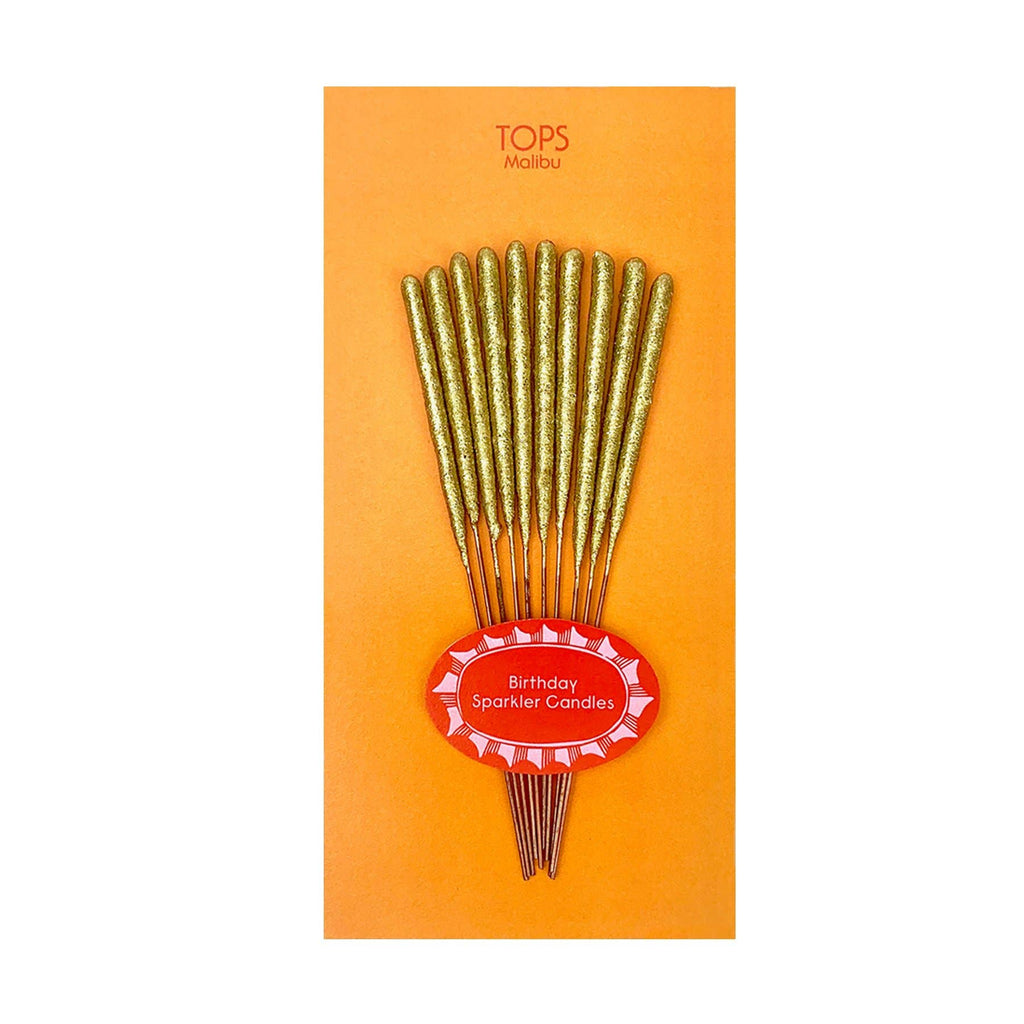 4" Gold Sparkler Candles