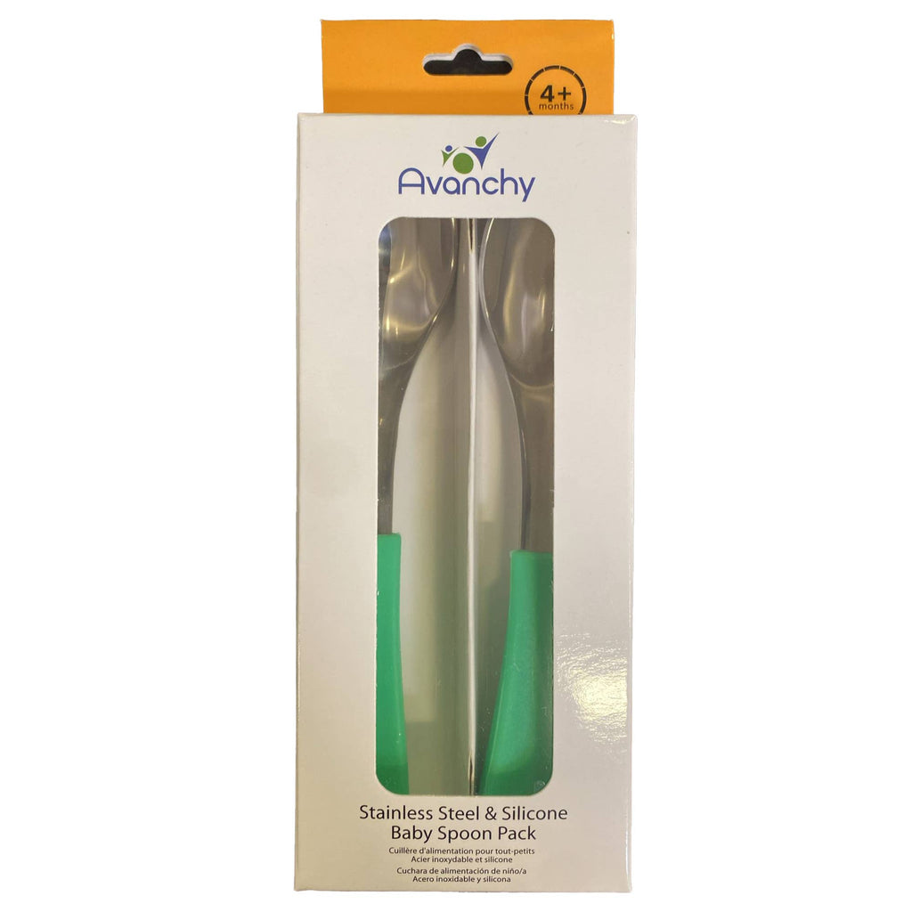 Stainless Steel Baby Spoons 2pk