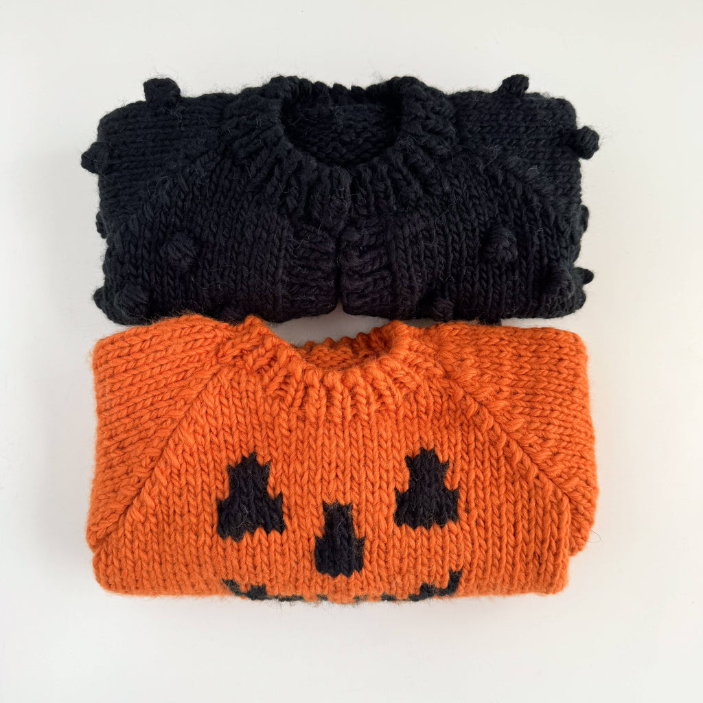 Jack-o-lantern Sweater, Kid Halloween Pumpkin