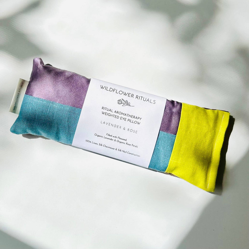 Ritual Aromatherapy Weighted Eye Pillow | Lavender & Rose