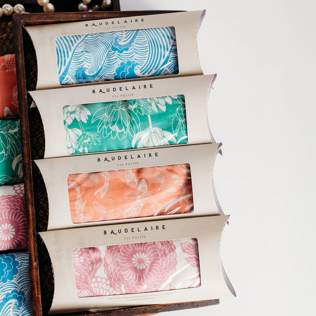 Japanese Lotus Eye Pillow