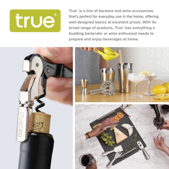 Truetap™ Gold Double Hinged Waiter's Corkscrew by True