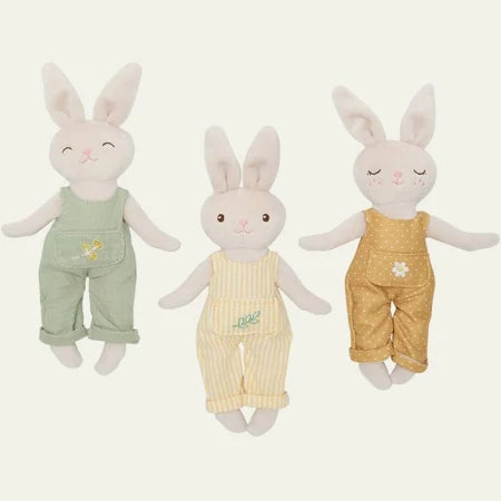 Baby Bunny Trio Plush Toy Set