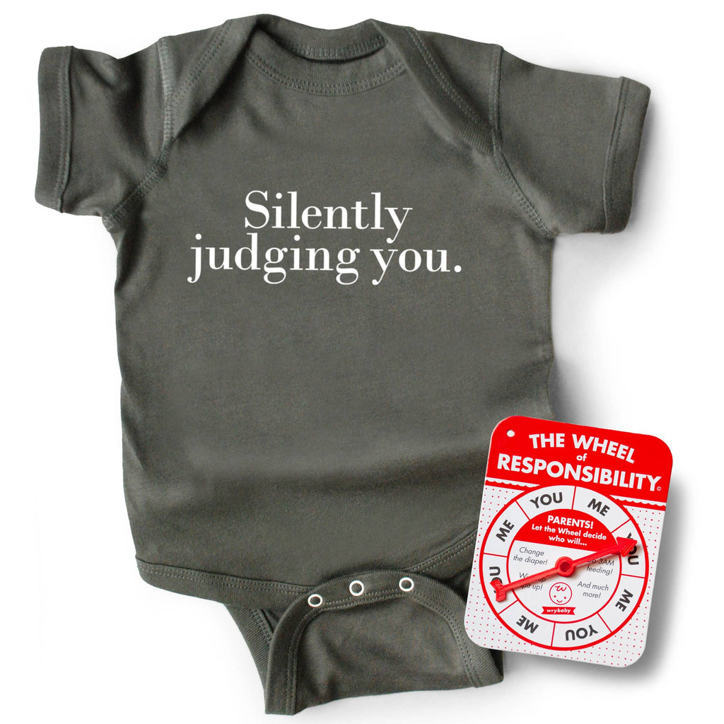 Silently Judging You Baby Bodysuit