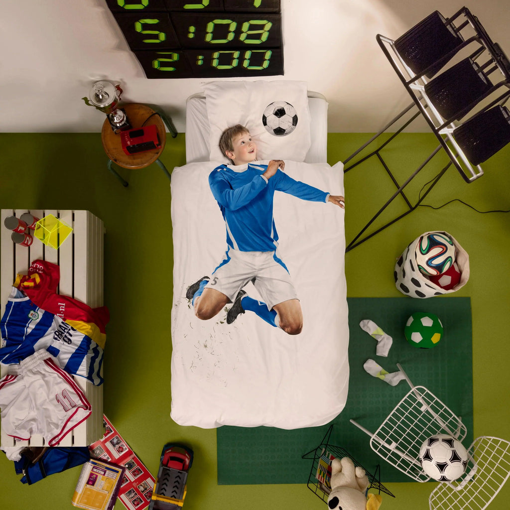 Soccer Duvet and Pillowcase