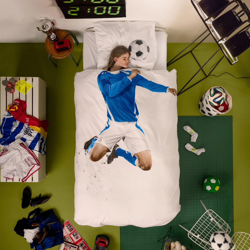 Soccer Duvet and Pillowcase