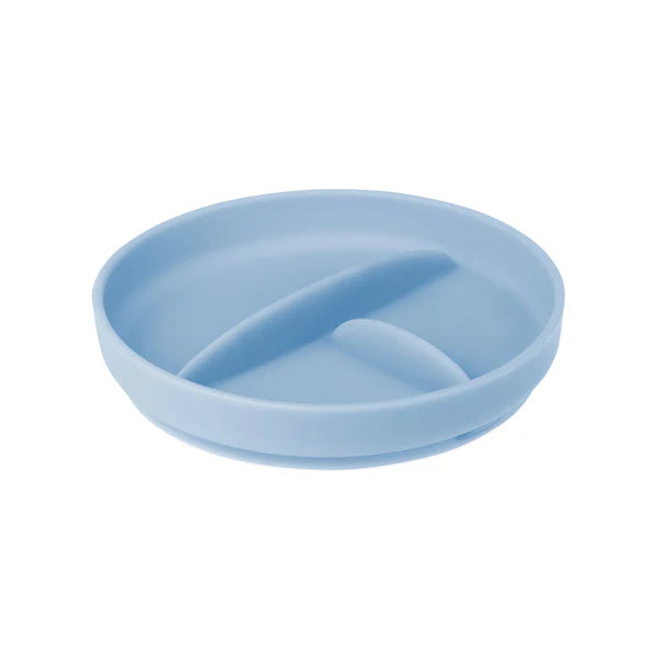 Ola Baby Silicone divided plate-Blueberry