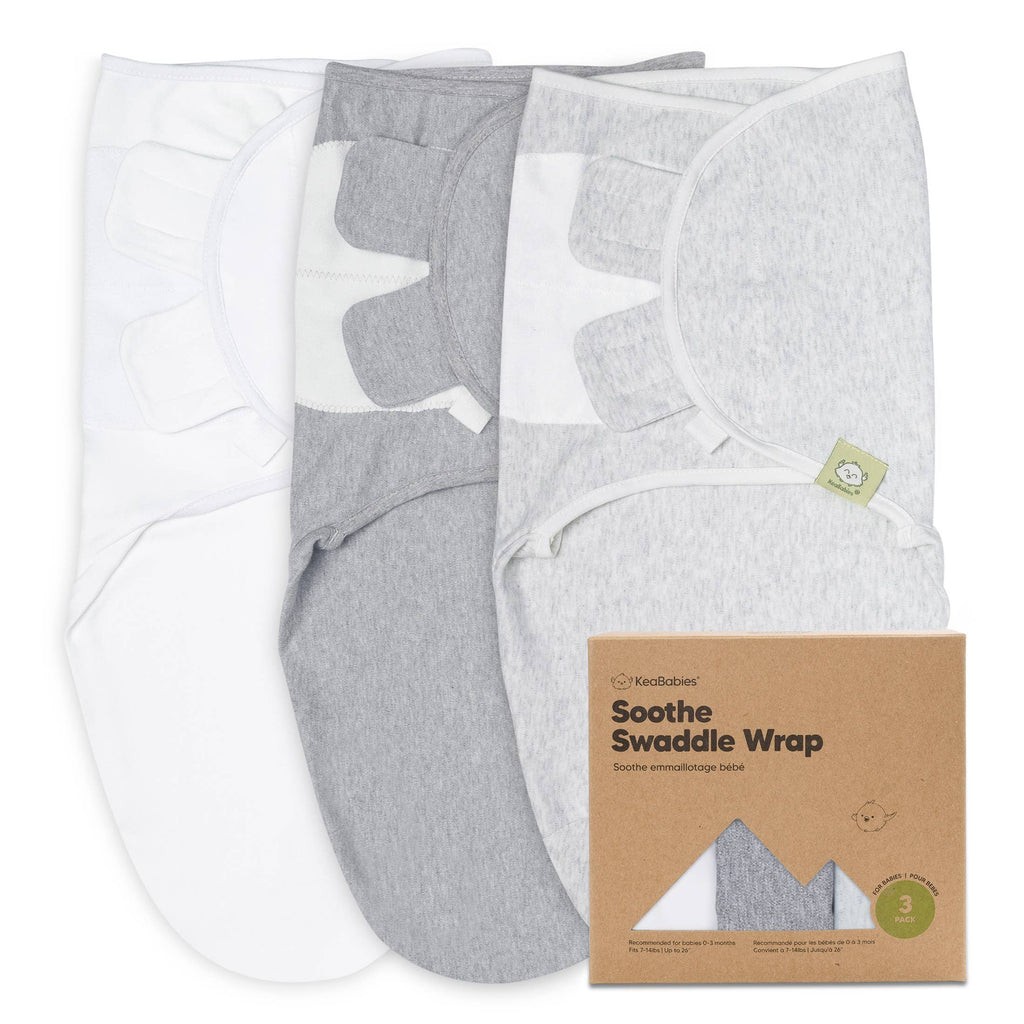 3-Pack Soothe Swaddle Wraps Cloud