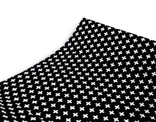 Cross Changing Pad Cover - Black