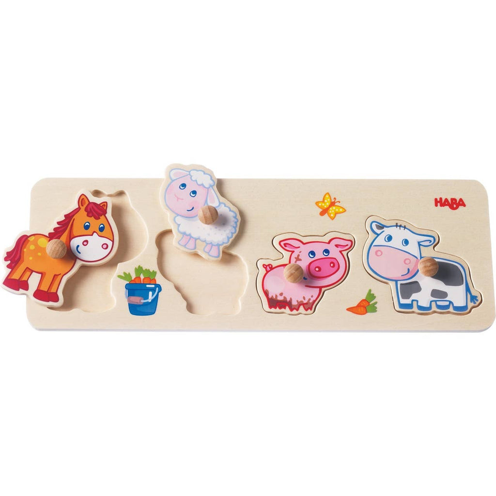 Baby Farm Animals Clutching Puzzle
