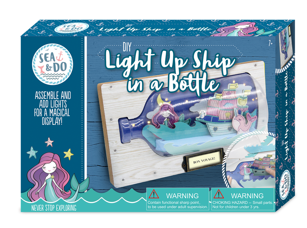 Light Up Ship in a Bottle
