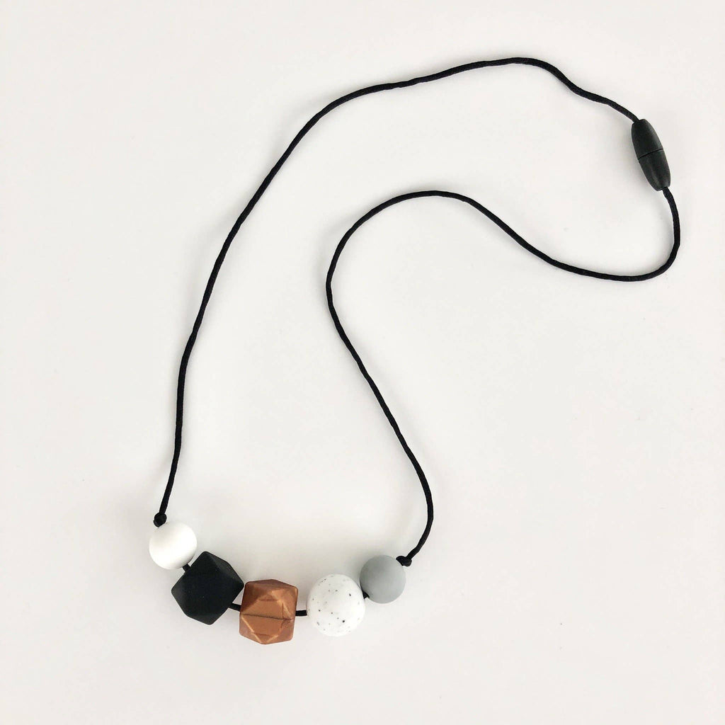Asymmetrical Teething Necklace