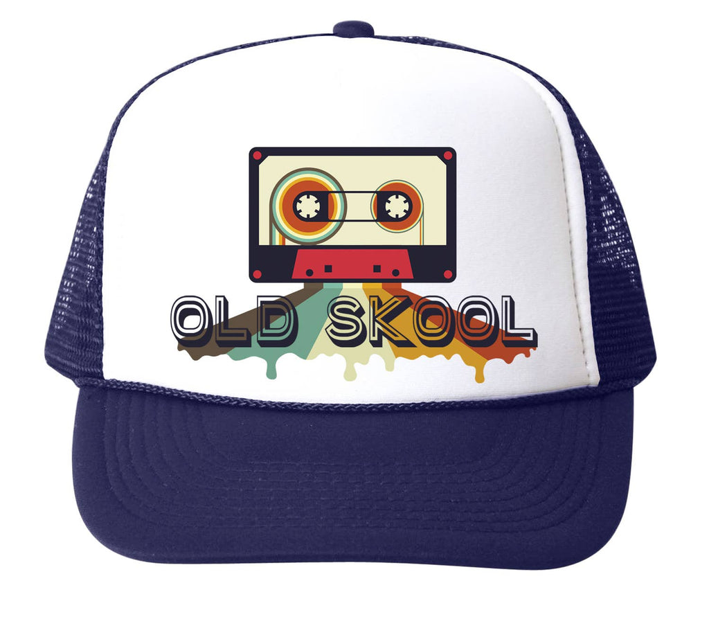 Old Skool Cassette Trucker Hat (multiple colors)
