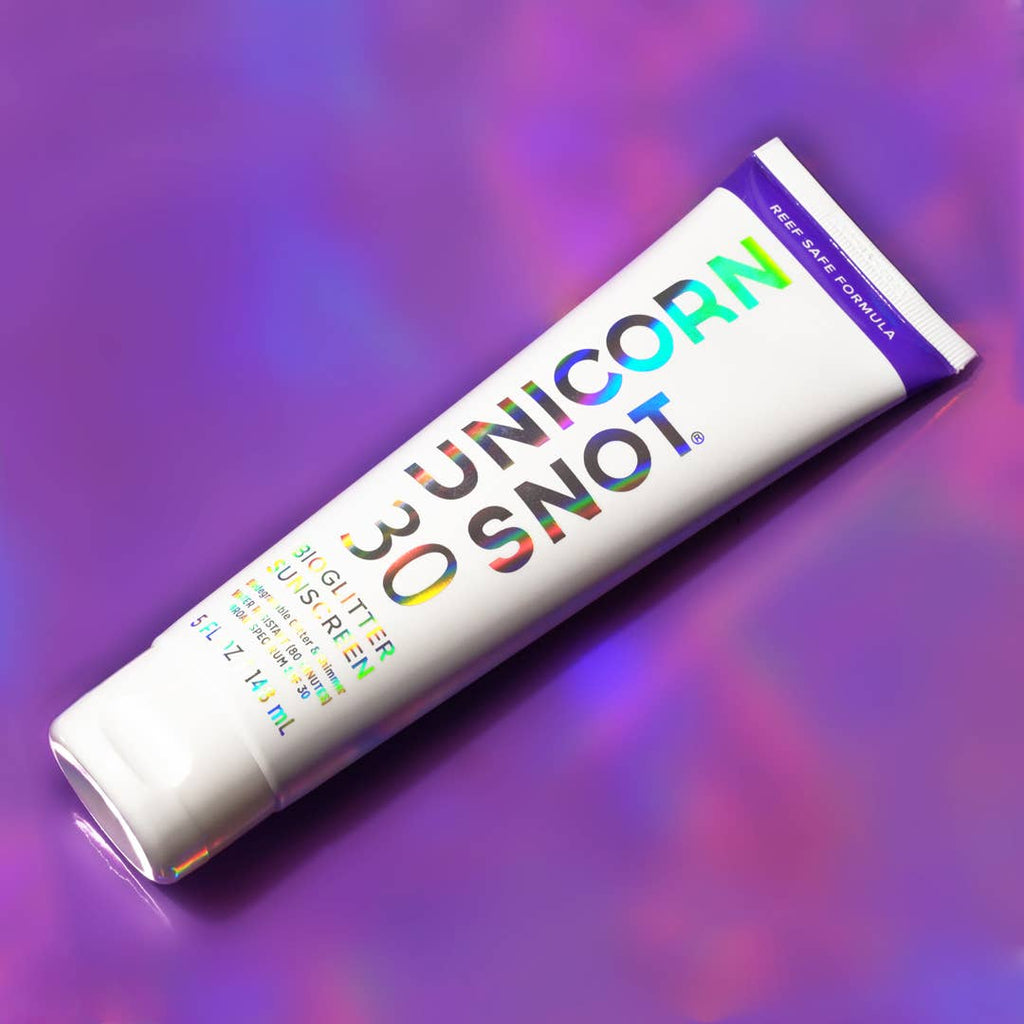 Unicorn Snot Reef Friendly Bioglitter Sunscreen- Space Junk