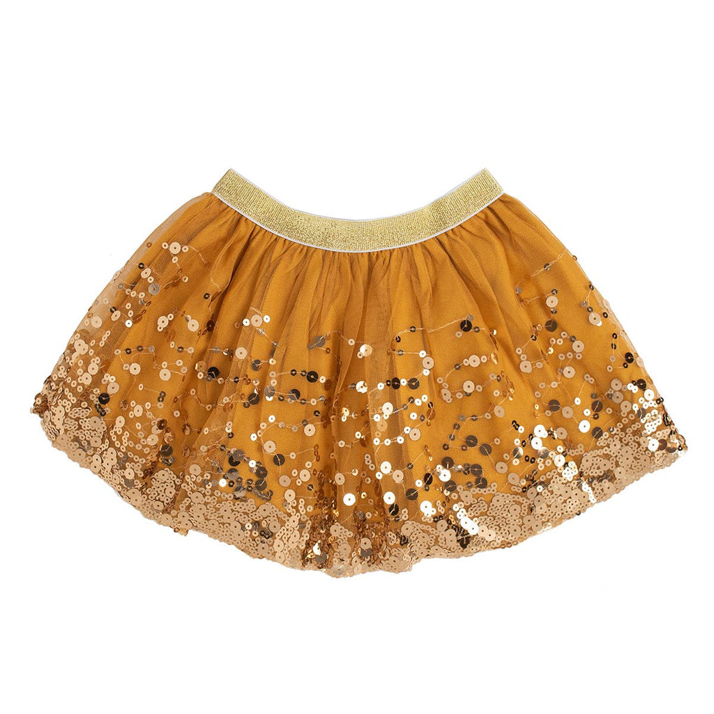 Spice Sequin Tutu - Dress Up Skirt - Kids Fall Tutu - Autumn
